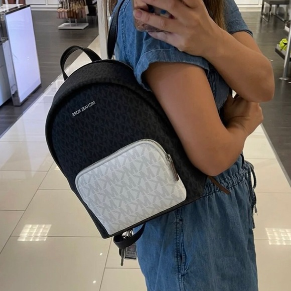 Michael Kors Erin Shoulder Backpack Multi vanilla - Picture 10 of 10